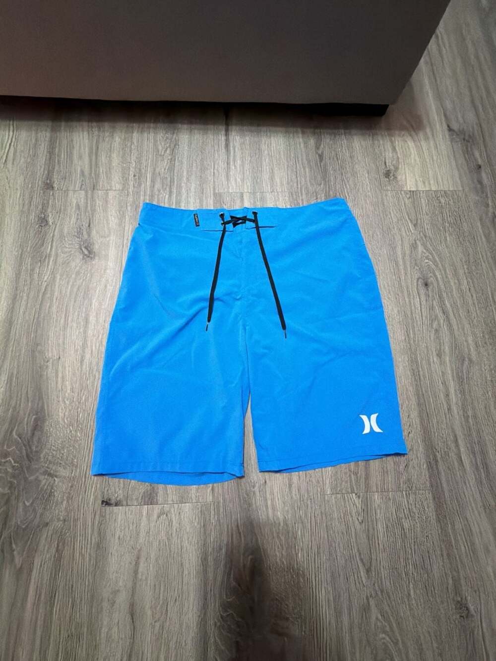 Hurley One And Only Solid Boardshorts Men's Size 30 Blue Swim Trunks